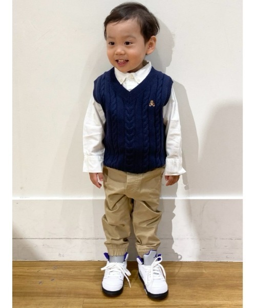 GAP（ギャップ）の「Toddler リラックス ケーブルニット セーターベスト (幼児)（ベスト・キッズ・アイボリー/ライトグレー/ネイビー・2 YRS/12-18M/5 YRS/4 YRS/3 YRS/18-24M/70cm）」の6枚目の写真