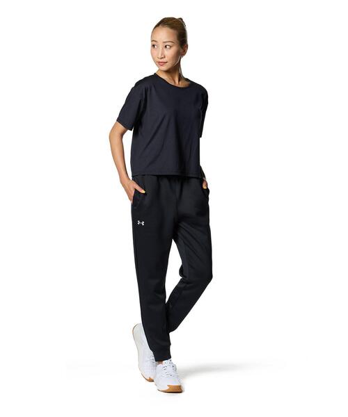 UNDER ARMOUR(アンダーアーマー)の「UAモーション ショートスリーブTシャツ(トレーニング/レディース)(Tシャツ/カットソー・レディース・ブラック・M/XL/L/S)」の5枚目の写真
