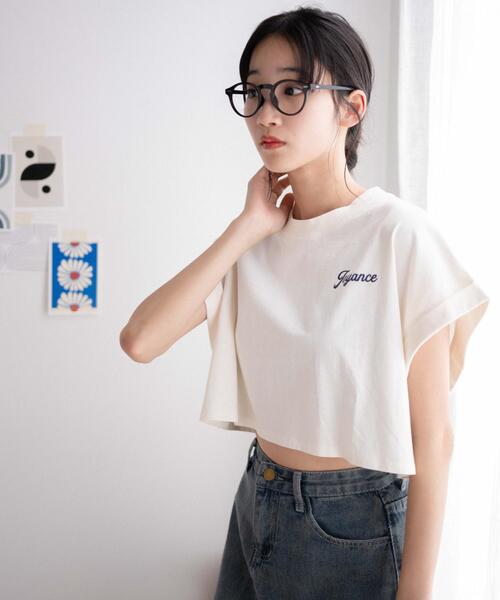 WEGO(ウィゴー)の「WEGO/ノースリーブロールアップショートT(Tシャツ/カットソー・レディース・杢グレー/スミクロ/その他1/ホワイト・FREE)」の12枚目の写真