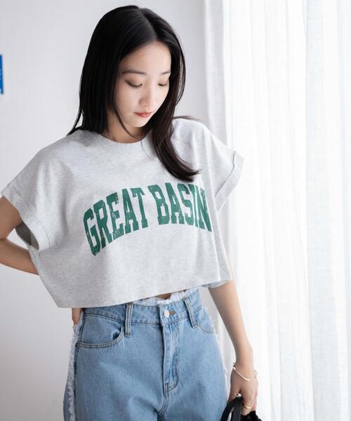 WEGO(ウィゴー)の「WEGO/ノースリーブロールアップショートT(Tシャツ/カットソー・レディース・杢グレー/スミクロ/その他1/ホワイト・FREE)」の19枚目の写真