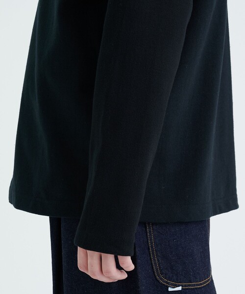IHATOV（イーハトーブ）の「【IHATOV/イーハトーブ】HIGH NECK TEE L/S（スウェット・メンズ・イエロー/ブラック・M/L）」の19枚目の写真