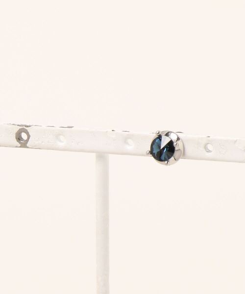 チャイハネ(チャイハネ)の「【チャイハネ】ガラーゾMEN'Sピアス片耳用1pcs(ピアス(片耳用)・メンズ・ブルー/クリア/ブラック・FREE)」の5枚目の写真