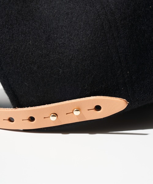 Nine Tailor（ナインテイラー）の「Nine Tailor Shaggy Solid Cap (N-812)（キャップ・メンズ・ブラック/ブラウン/ベージュ・FREE）」の10枚目の写真