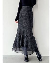 RESEXXY | シアードッキングツイードスカート(スカート)