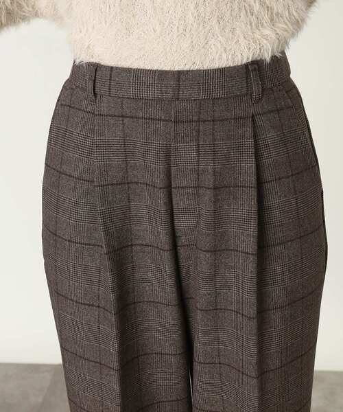 THE SHOP TK （ザ ショップ ティーケー ）の「◆美脚あったかワイドパンツ/ハグするニットシリーズ（その他パンツ・レディース・グレー系その他/アイボリー/ブラック/ブラウン系2/チャコールグレー・11/13/12/14）」の17枚目の写真