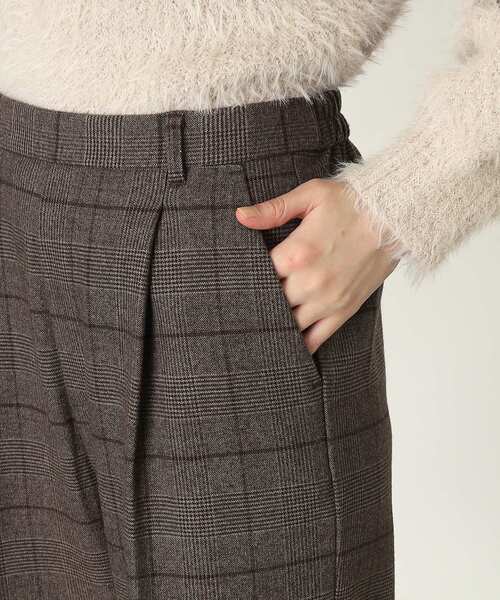 THE SHOP TK （ザ ショップ ティーケー ）の「◆美脚あったかワイドパンツ/ハグするニットシリーズ（その他パンツ・レディース・グレー系その他/アイボリー/ブラック/ブラウン系2/チャコールグレー・11/13/12/14）」の18枚目の写真