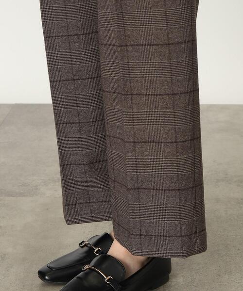 THE SHOP TK （ザ ショップ ティーケー ）の「◆美脚あったかワイドパンツ/ハグするニットシリーズ（その他パンツ・レディース・グレー系その他/アイボリー/ブラック/ブラウン系2/チャコールグレー・11/13/12/14）」の19枚目の写真