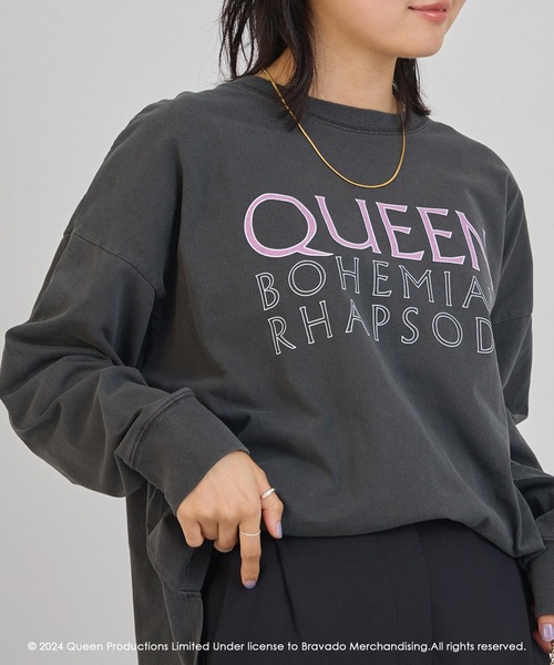 【GOOD ROCK SPEED】QUEEN BOHEMIAN ロンT ブラック GOOD ROCK SPEED】QUEEN BOHEMIAN ロンT ブラック レディース