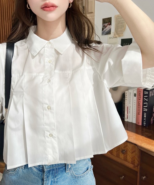 セール】TCブロードタックショート半袖シャツ（シャツ/ブラウス