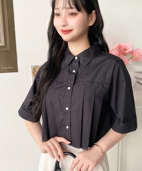 セール】TCブロードタックショート半袖シャツ（シャツ/ブラウス