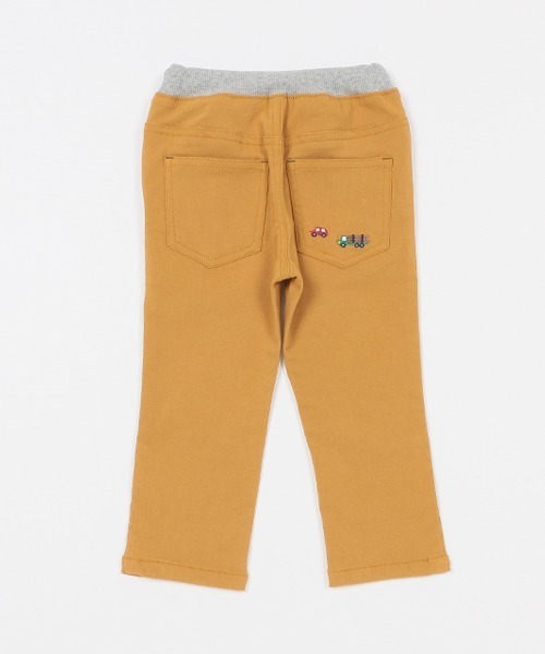 kladskap（クレードスコープ）の「乗り物と森ロング丈ストレートパンツ（チノパンツ・キッズ・マスタード/ネイビー/ブルー・80ｃｍ/90cm/110cm/100cm/120cm/130cm）」の8枚目の写真