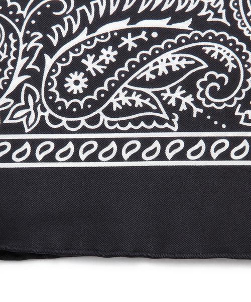 BEAUTY&YOUTH UNITED ARROWS(ビューティーアンドユースユナイテッドアローズ)の「BY manipuri シルクバンダナ◆(バンダナ/スカーフ・レディース・ワインレッド/オリーブ/ネイビー/ダークブラウン/レッド・フリー)」の8枚目の写真