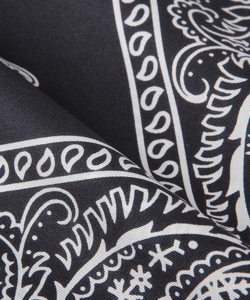 BEAUTY&YOUTH UNITED ARROWS(ビューティーアンドユースユナイテッドアローズ)の「BY manipuri シルクバンダナ◆(バンダナ/スカーフ・レディース・ワインレッド/オリーブ/ネイビー/ダークブラウン/レッド・フリー)」の7枚目の写真