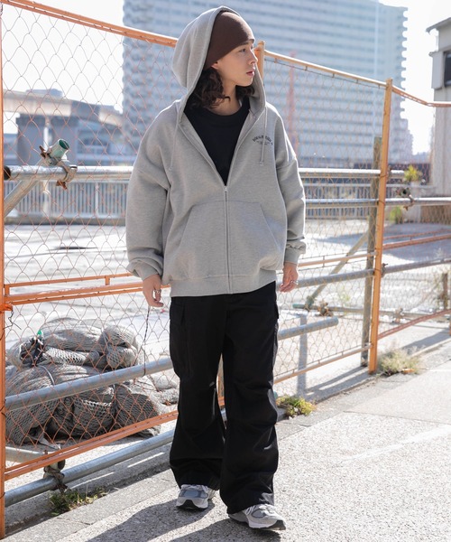 WEGO（ウィゴー）の「WEGO/ヘビーウエイトバックグラフィックZIP