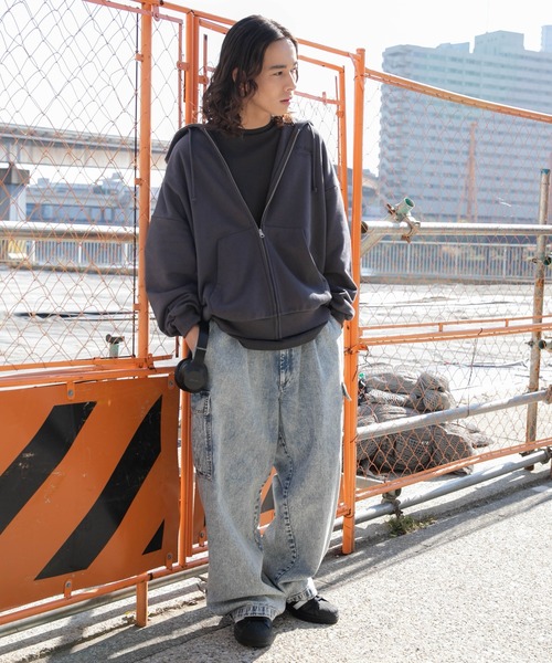 WEGO（ウィゴー）の「WEGO/ヘビーウエイトバックグラフィックZIP