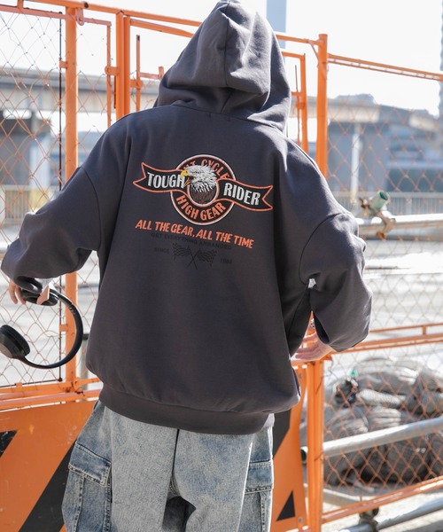 WEGO（ウィゴー）の「WEGO/ヘビーウエイトバックグラフィックZIP