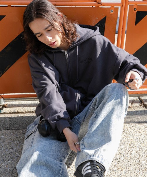 WEGO（ウィゴー）の「WEGO/ヘビーウエイトバックグラフィックZIP