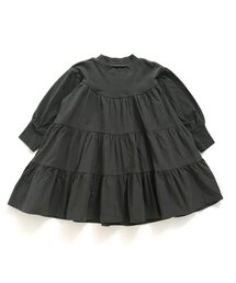 Ampersand | premier カットソー切替ティアードチュニックワンピ(ワンピース)