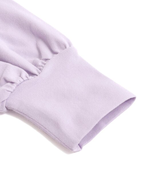 Ampersand（アンパサンド）の「premier カットソー切替ティアードチュニックワンピ（ワンピース・キッズ・ラベンダー/チャコール/アイボリー/イエロー・100/140/110/130/80/120/90）」の12枚目の写真