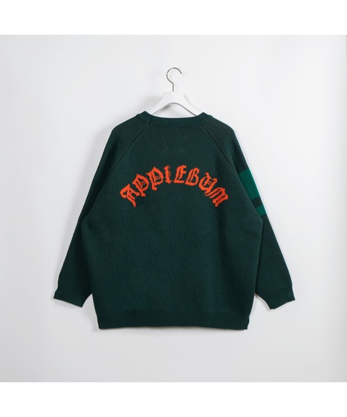 APPLEBUM（アップルバム）の「"New York Mets" Knit Sweater（ニット/セーター・メンズ・グリーン・LARGE/MEDIUM/X-LARGE）」の2枚目の写真
