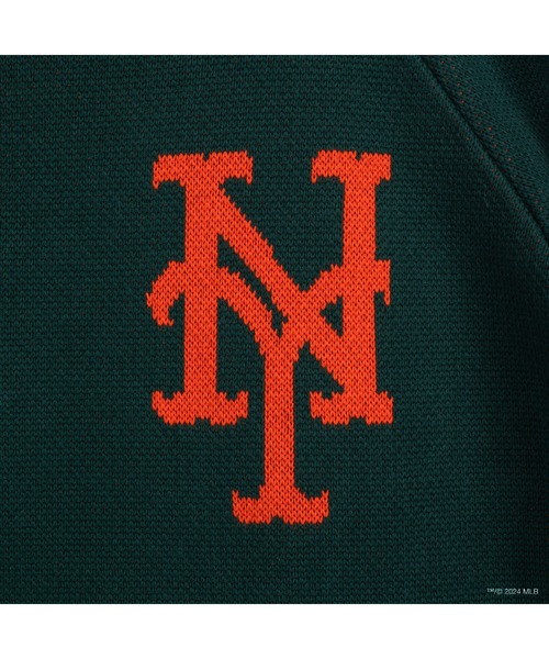 APPLEBUM（アップルバム）の「"New York Mets" Knit Sweater（ニット/セーター・メンズ・グリーン・LARGE/MEDIUM/X-LARGE）」の6枚目の写真