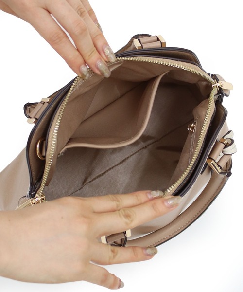 ラウンド2wayハンドバッグ（ハンドバッグ）｜MIAN （ミアン）