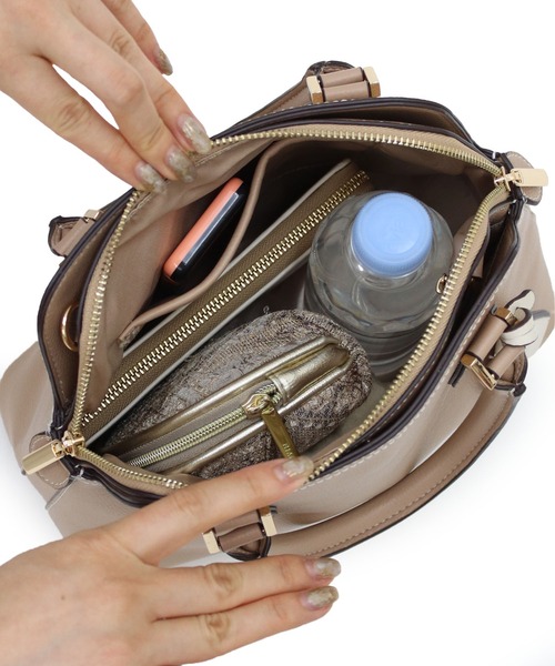 ラウンド2wayハンドバッグ（ハンドバッグ）｜MIAN （ミアン）