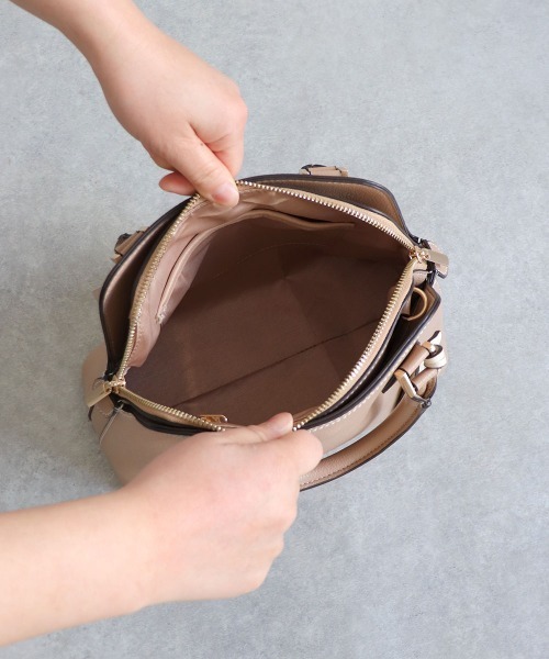 ラウンド2wayハンドバッグ（ハンドバッグ）｜MIAN （ミアン）