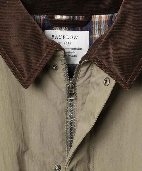 BAYFLOW(ベイフロー)の「中綿ハンティングジャケット(その他アウター・メンズ・ブラック/カーキ・MEDIUM/LARGE)」の18枚目の写真