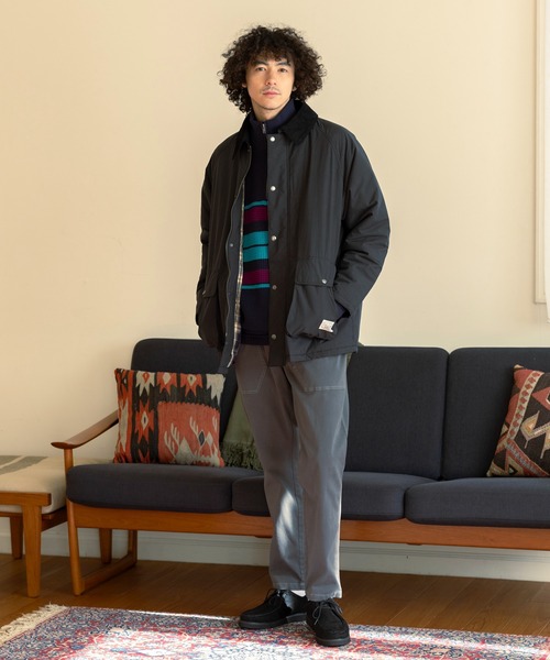 BAYFLOW(ベイフロー)の「中綿ハンティングジャケット(その他アウター・メンズ・ブラック/カーキ・MEDIUM/LARGE)」の6枚目の写真