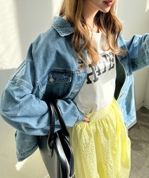 ビッグシルエットデニムジャケット