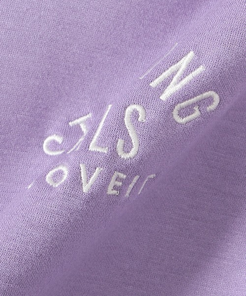 by LOVEiT（バイラビット）の「ショートトラックジャケット（ジャージ・キッズ・オフホワイト/ブラック/ラベンダー・130cm/120cm/140cm/150cm/160cm）」の8枚目の写真