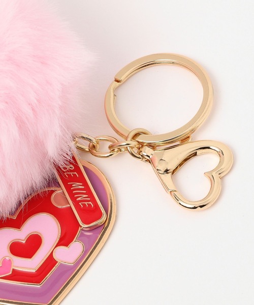FOREVER 21（フォーエバー トゥエンティーワン）の「ハートキーチェーン（その他小物・レディース・ピンク・FREE）」の5枚目の写真