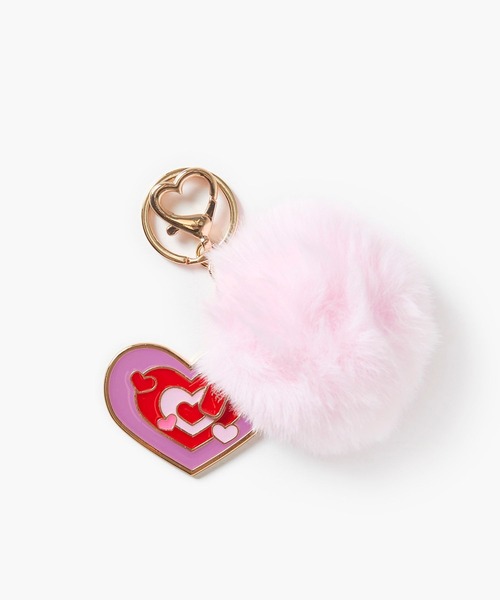 FOREVER 21（フォーエバー トゥエンティーワン）の「ハートキーチェーン（その他小物・レディース・ピンク・FREE）」の7枚目の写真