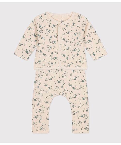 PETIT BATEAU（プチバトー）の「ベビー２点セット（カーディガン/ボレロ・キッズ・イエロー・12MONTH/6MONTH/18MONTH）」の5枚目の写真