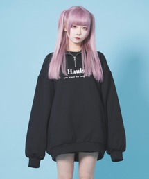 はうるず　Hauls　スウェット セール】ねこらぶ襟つきレースSWT（スウェット）｜Hauls