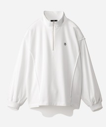 HARE | HAREロゴBIGドルマンハーフZIP(HARE)(Tシャツ/カットソー)
