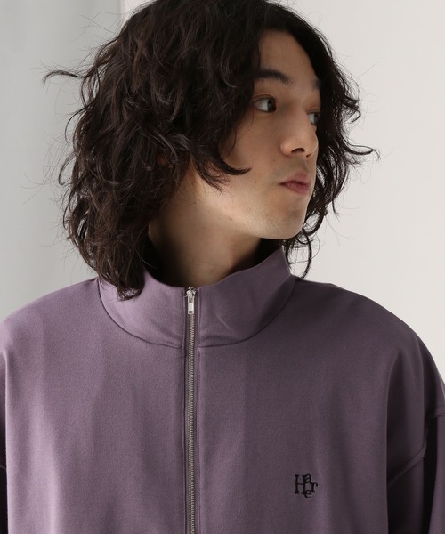 HARE（ハレ）の「HAREロゴBIGドルマンハーフZIP(HARE)（Tシャツ