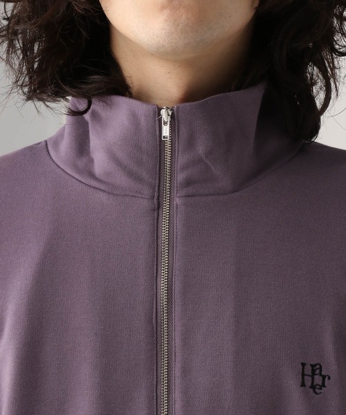 HARE（ハレ）の「HAREロゴBIGドルマンハーフZIP(HARE)（Tシャツ