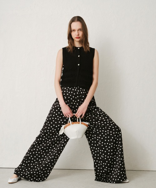 セール】レザーコンビカゴバッグ（かごバッグ）｜allureville