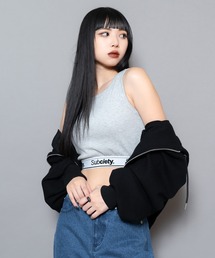 RIB TANK TOP【WOMENS】