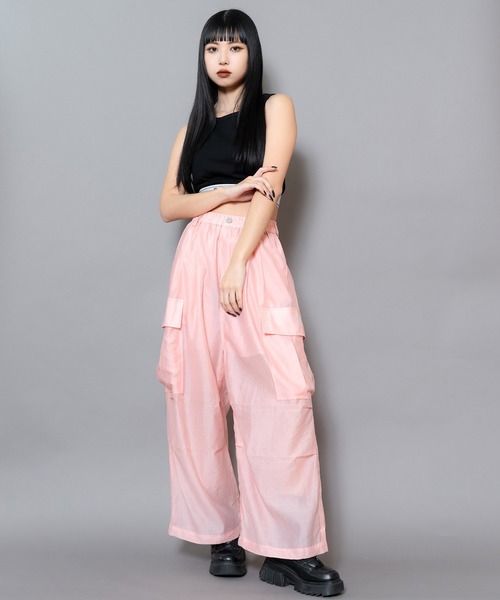 Subciety(サブサエティ)の「RIB TANK TOP【WOMENS】(タンクトップ・レディース・ブラック/グレー・FREE)」の12枚目の写真