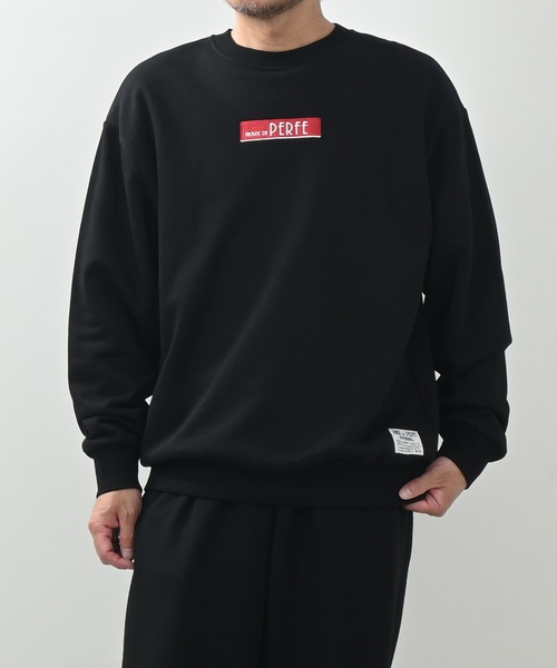 セール】[ROUXDI PERFE ルゥディパフィー]ワンポイント刺繍トレーナー