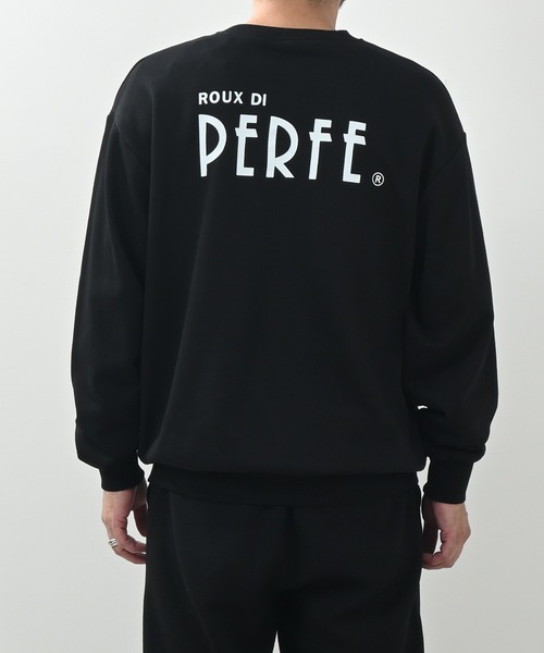 セール】[ROUXDI PERFE ルゥディパフィー]ワンポイント刺繍トレーナー