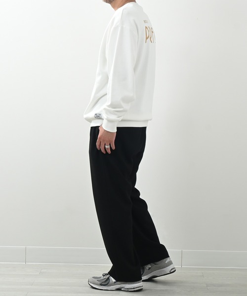 セール】[ROUXDI PERFE ルゥディパフィー]ワンポイント刺繍トレーナー