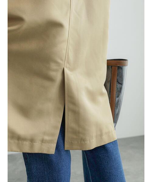 Te chichi（テチチ）の「ステンカラーコート（ステンカラーコート・レディース・ネイビー/ベージュ・F）」の14枚目の写真