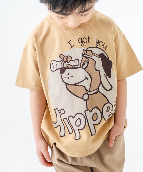 SKAPE（エスケープ）の「ﾌﾟﾁﾌﾟﾘTｼｬﾂ（Tシャツ/カットソー・キッズ・アイボリー/ブラック/グレー/ブルー/ホワイト/グリーン/ベージュ/イエロー・80ｃｍ/90cm/100cm/110cm/120cm/130cm）」の8枚目の写真