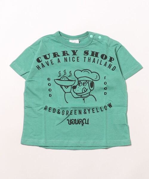 SKAPE（エスケープ）の「ﾌﾟﾁﾌﾟﾘTｼｬﾂ（Tシャツ/カットソー・キッズ・アイボリー/ブラック/グレー/ブルー/ホワイト/グリーン/ベージュ/イエロー・80ｃｍ/90cm/100cm/110cm/120cm/130cm）」の6枚目の写真