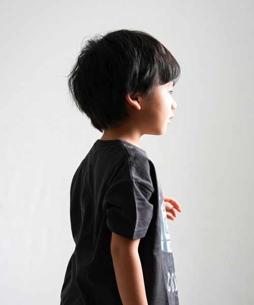 SKAPE（エスケープ）の「ﾌﾟﾁﾌﾟﾘTｼｬﾂ（Tシャツ/カットソー・キッズ・アイボリー/ブラック/グレー/ブルー/ホワイト/グリーン/ベージュ/イエロー・80ｃｍ/90cm/100cm/110cm/120cm/130cm）」の13枚目の写真