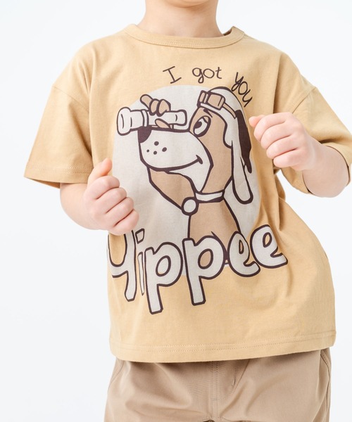 SKAPE（エスケープ）の「ﾌﾟﾁﾌﾟﾘTｼｬﾂ（Tシャツ/カットソー・キッズ・アイボリー/ブラック/グレー/ブルー/ホワイト/グリーン/ベージュ/イエロー・80ｃｍ/90cm/100cm/110cm/120cm/130cm）」の14枚目の写真